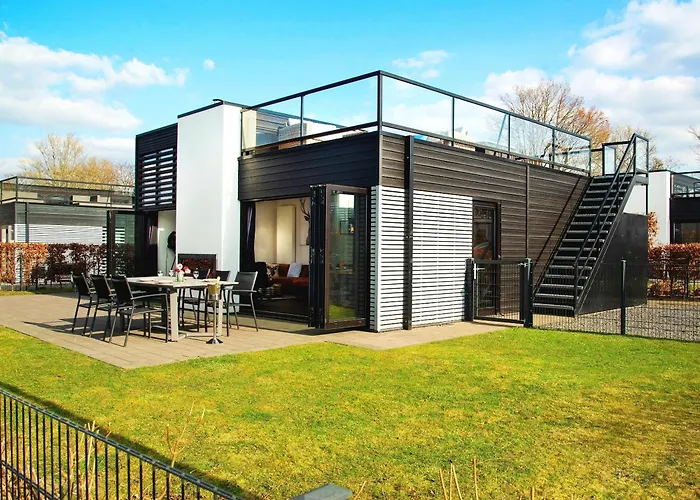 Royale Cube Mit Dachterrasse Meerblick Und Casa de Férias *